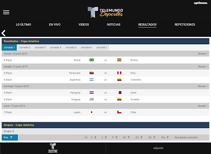 Telemundo Deportes Screenshot