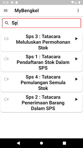 MyBengkel Screen 2
