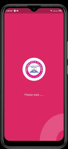 Android application Vidyavyukta Classes screenshort