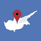 Map Cyprus icon