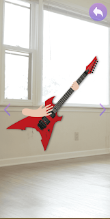Sounds of guitar playing