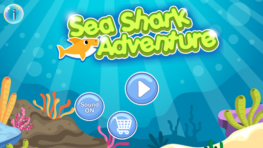Sea Shark Adventure Game