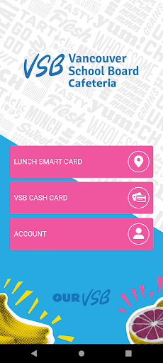 VSB LunchSmart Screen 2