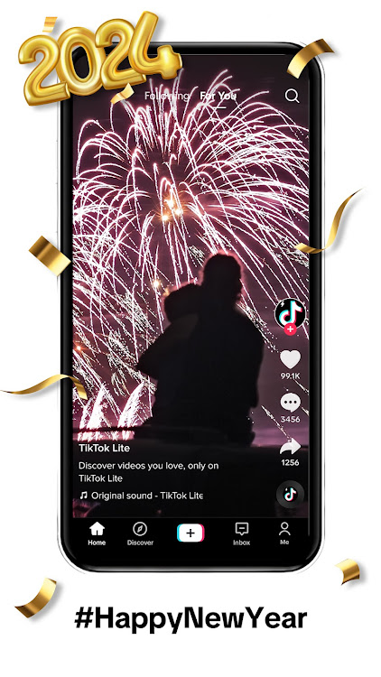 TikTok Lite - Save Data - New - (Android)
