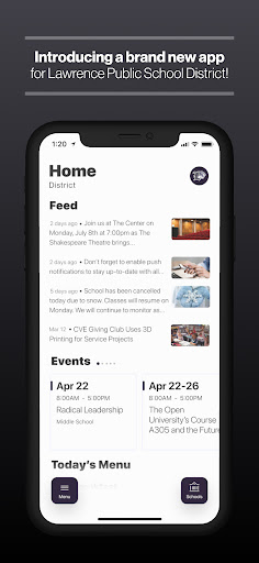 Android application Lawrence Tigers screenshort
