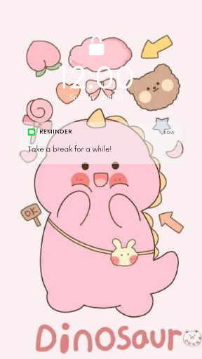 Kawaii Dino Wallpaper