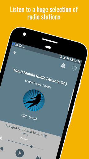Radio Dirty South Music Screen 3