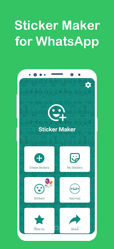 Sticker & Emoji Maker  for WAのおすすめ画像1