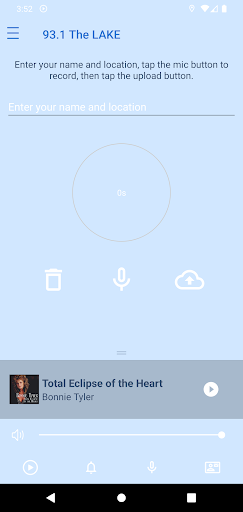 Android application 93.1 The LAKE screenshort