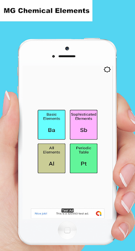 Android application MG Chemical Elements screenshort