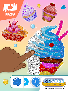 Pixel coloring games for kids Screenshot
