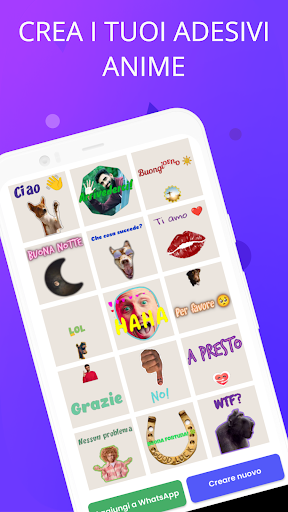 Anteprima dell'app