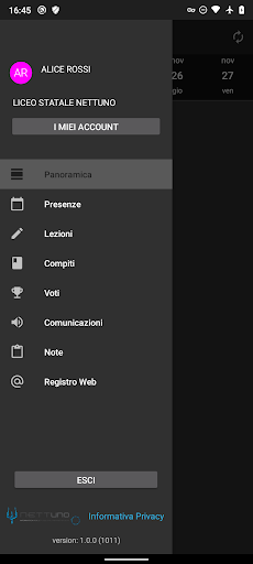 Android application il Registro Elettronico screenshort