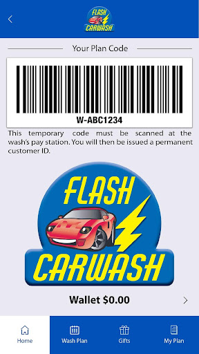 Android application Flash Monthly Pass screenshort