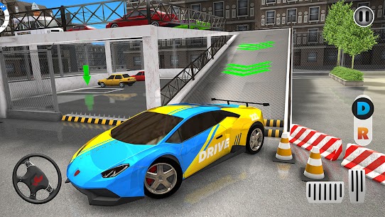 3D مواقف السيارات الحديثة 1