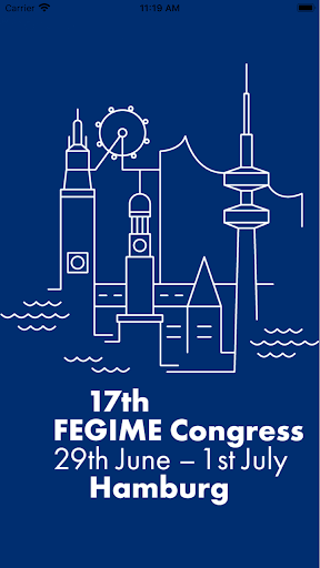 Android application 17th FEGIME Congress 2023 screenshort