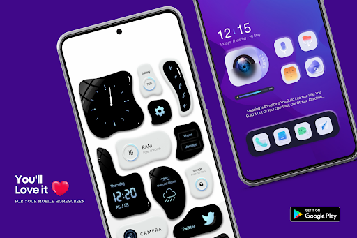Screenshot of MIUI Widgets for KWGT