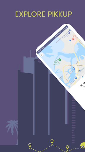 Android application Pikkup: Instant Courier screenshort