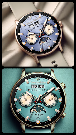 Android application WTW M14L5 Analogue watch face screenshort