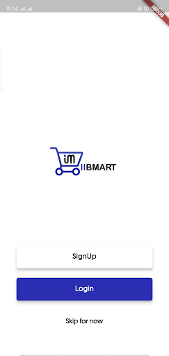 Android application IIBMart screenshort