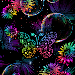 Cover Image of Download Rainbow Butterfly - Wallpaper  APK