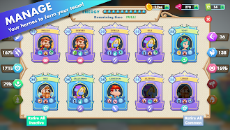 Game screenshot Merge Fight Tactics apk download