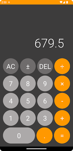 Calculator Compose Screen 2