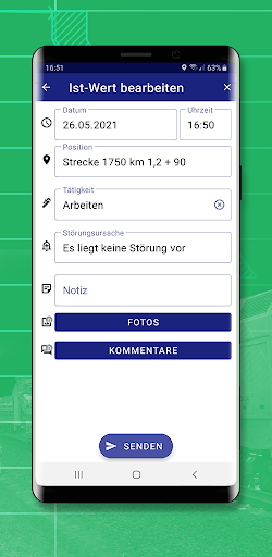 Android application SOG® IDA LIVE screenshort
