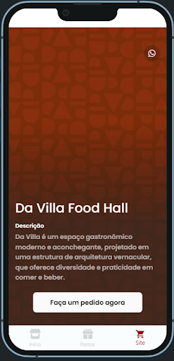 Android application Da Villa screenshort