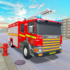 911 Rescue Fire Truck 3D Sim MOD