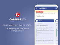 screenshot of Careers360 Education App