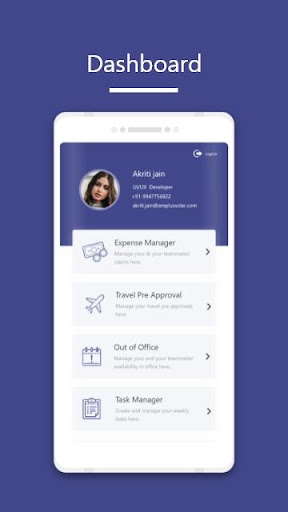 Android application Amplus Travelex screenshort