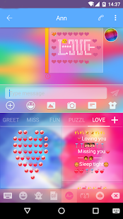 Love Art - Emoji Keyboard Screenshot