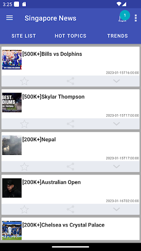 Singapore News Screen 3