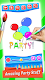 screenshot of Birthday Party Coloring Book