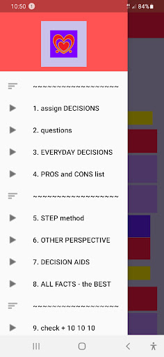 WHAT - HOW decide Screen 2
