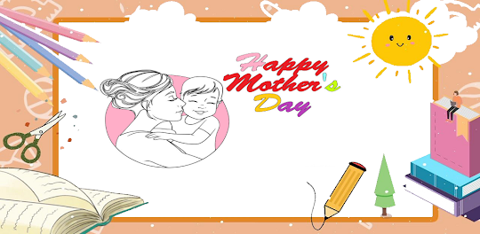 Mother’s Day Coloring Book