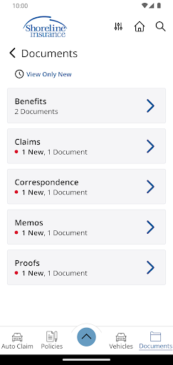 Shoreline Insurance Online Screen 3