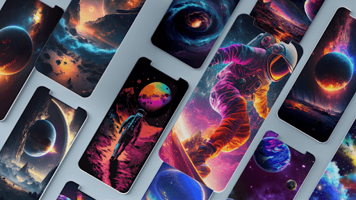 Screenshot of Galaxy Wallpapers