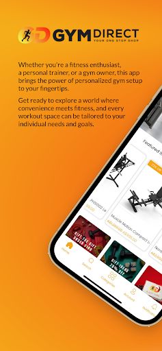 Android application Gym Direct: Build your gym screenshort
