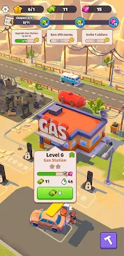 Roadside Empire: Gas station - Screenshot 1