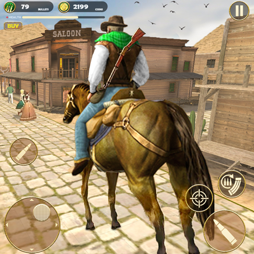 Horse Cowboy Games 西部牛仔遊戲：馬遊戲