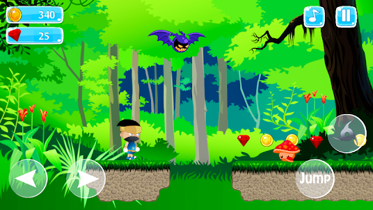 Super Ninja Jungle Adventure:N