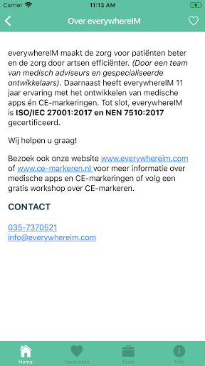 CE-markeren Screen 3