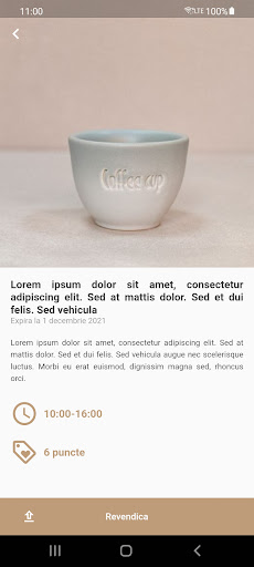 Coffee Cup Screen 3