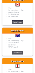 VPN & SSH Tunnel Accounts
