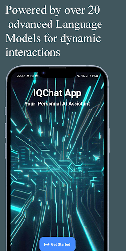 Android application IQChat Your AI Assistant screenshort