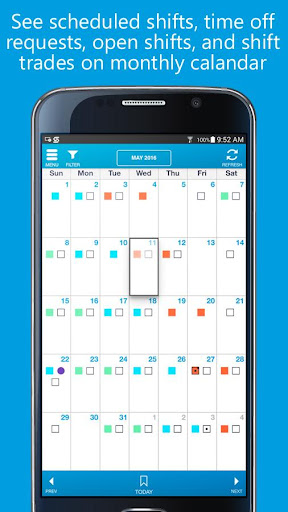 Snap Schedule 365 Employee Screen 2