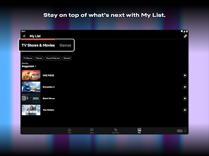Netflix Ekran görüntüsü