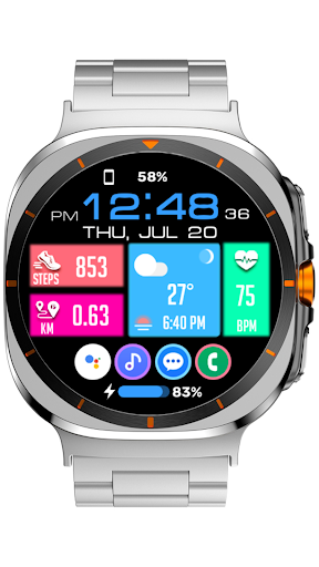 Tiles Window Watch Face NTV556 screenshot 13
